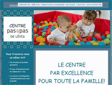Tablet Screenshot of centrepasapas.com